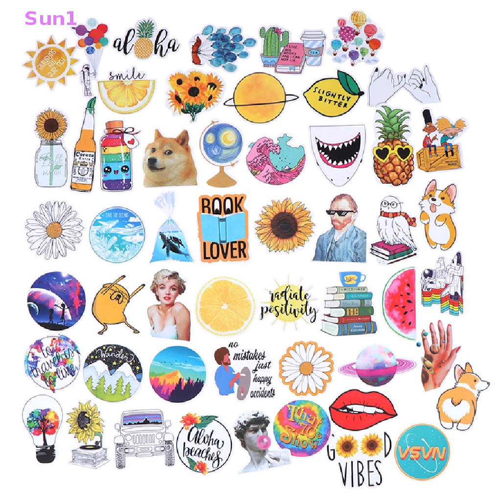 Set 53 Phụ Kiện Sun1 > Màu Vàng Nhạt Hình Đàn guitar DIY