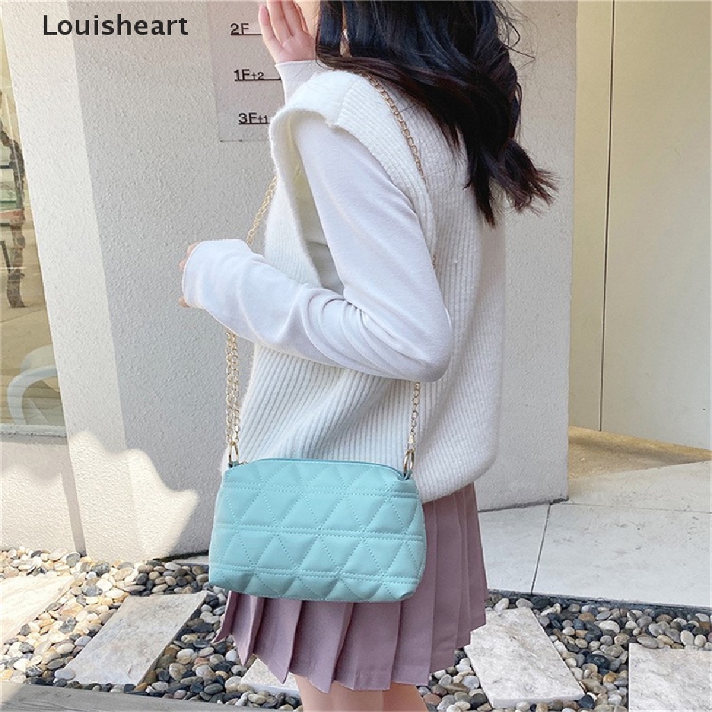 Túi Đeo Chéo Louisheart Chất Liệu Da PU Họa Tiết Thêu Cao Cấp Thời Trang Cho Nữ