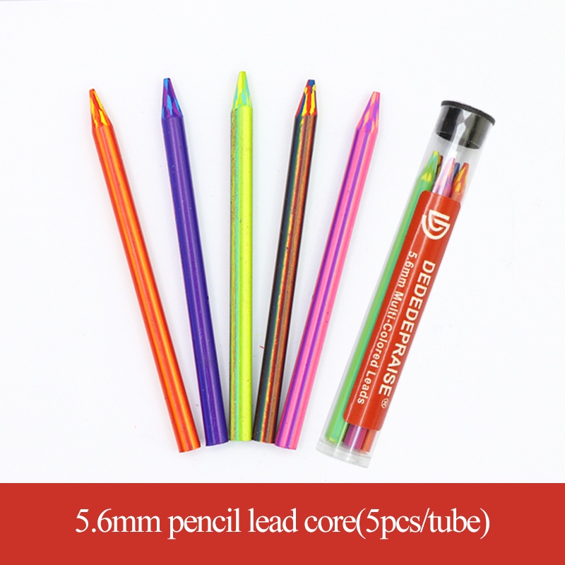 Bút Chì Cơ Tự Động 5.6mm 5.6mm Chất Lượng Cao &amp; Bút Chì Than Chì HB 2B 4B 6B 8B 14B Chất Lượng Cao