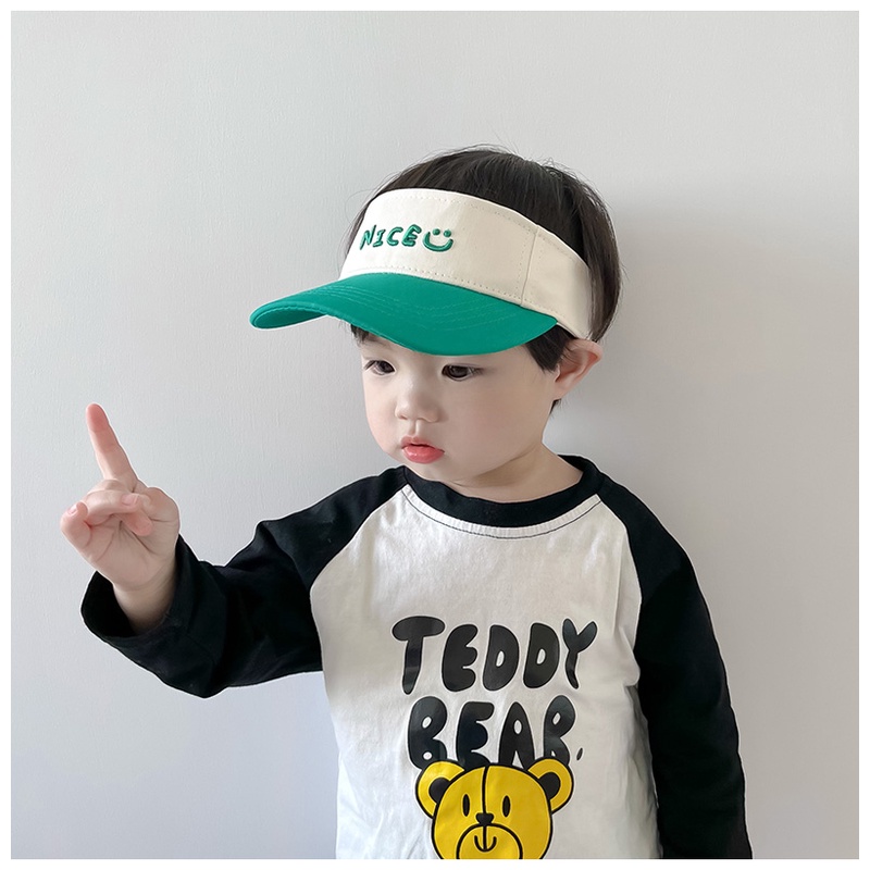 IQ Angel  Mũ Chống Nắng Không Chóp Thời Trang Đi Biển Mùa Hè Cho Bé Trai Và Gái