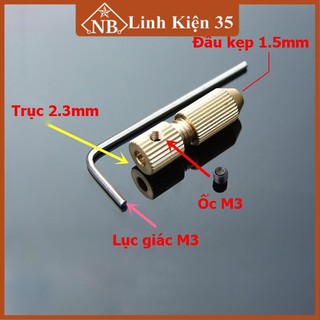 Combo đầu kẹp mũi khoan 5 đầu