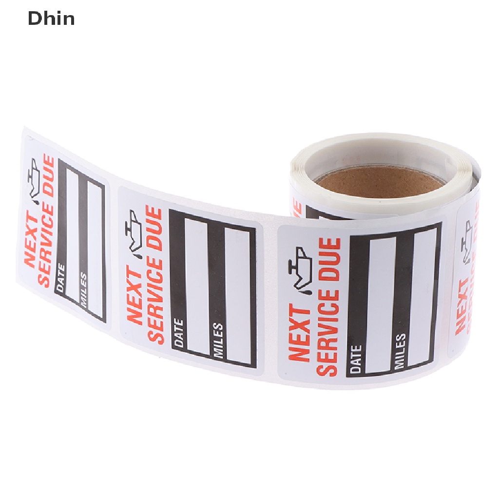 Cuộn 100 Miếng Dán Nhắc Nhở Trang Trí Cửa Sổ Xe Hơi