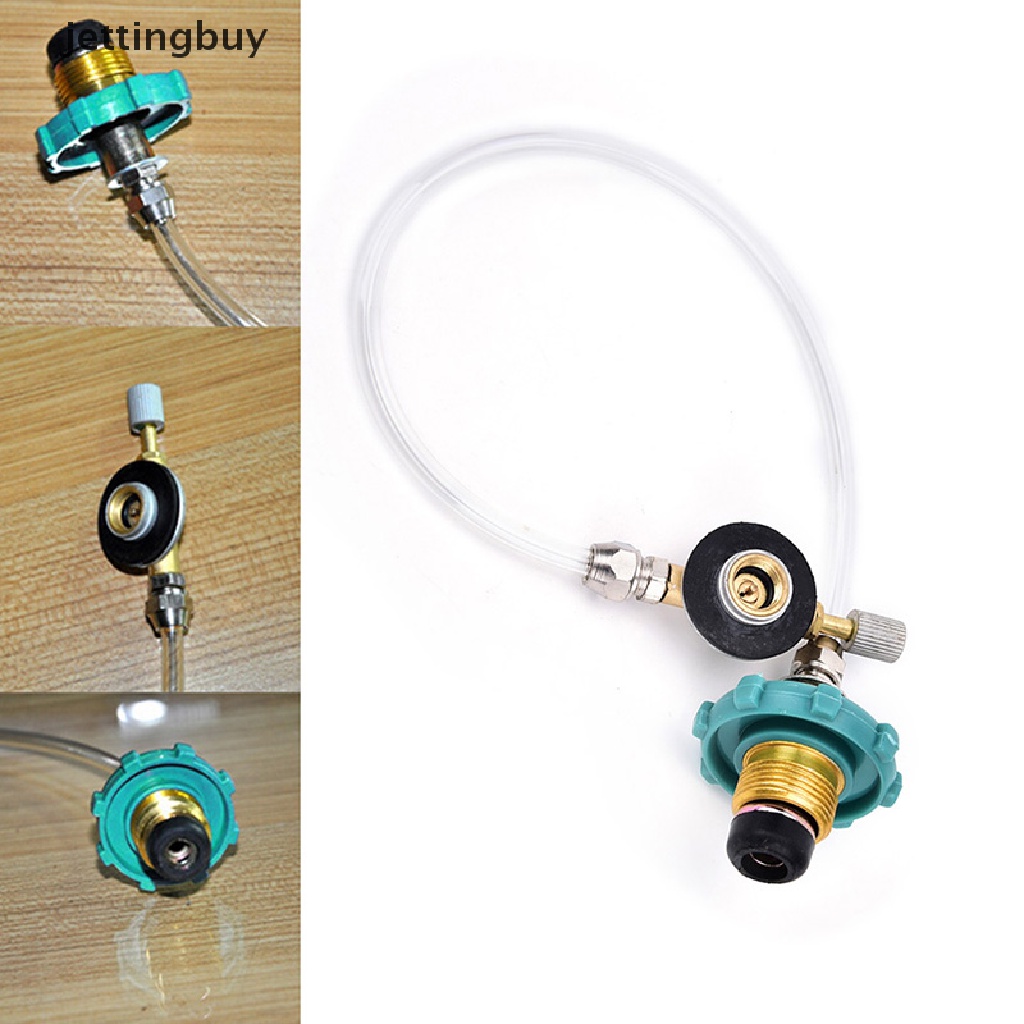 Bộ Chuyển Đổi Ống Xi Lanh Nạp Khí Propane Phẳng Cho Hoạt Động Cắm Trại Ngoài Trời Qd