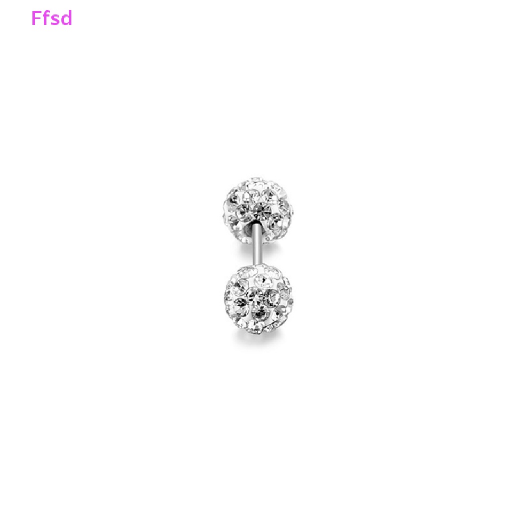 1 Khuyên Tai Bạc 925 Đính Đá Zircon Thời Trang Cho Nữ