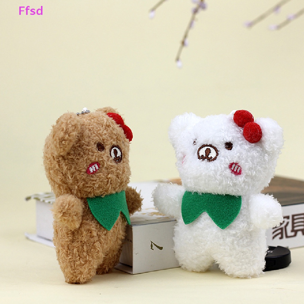 {Ffsd} Móc Chìa Khóa Xe Hơi / Ba Lô Hình Gấu Bông Hoạt Hình Dễ Thương Sáng Tạo Thích Hợp Làm Quà Tặng Cho Bạn Gái *