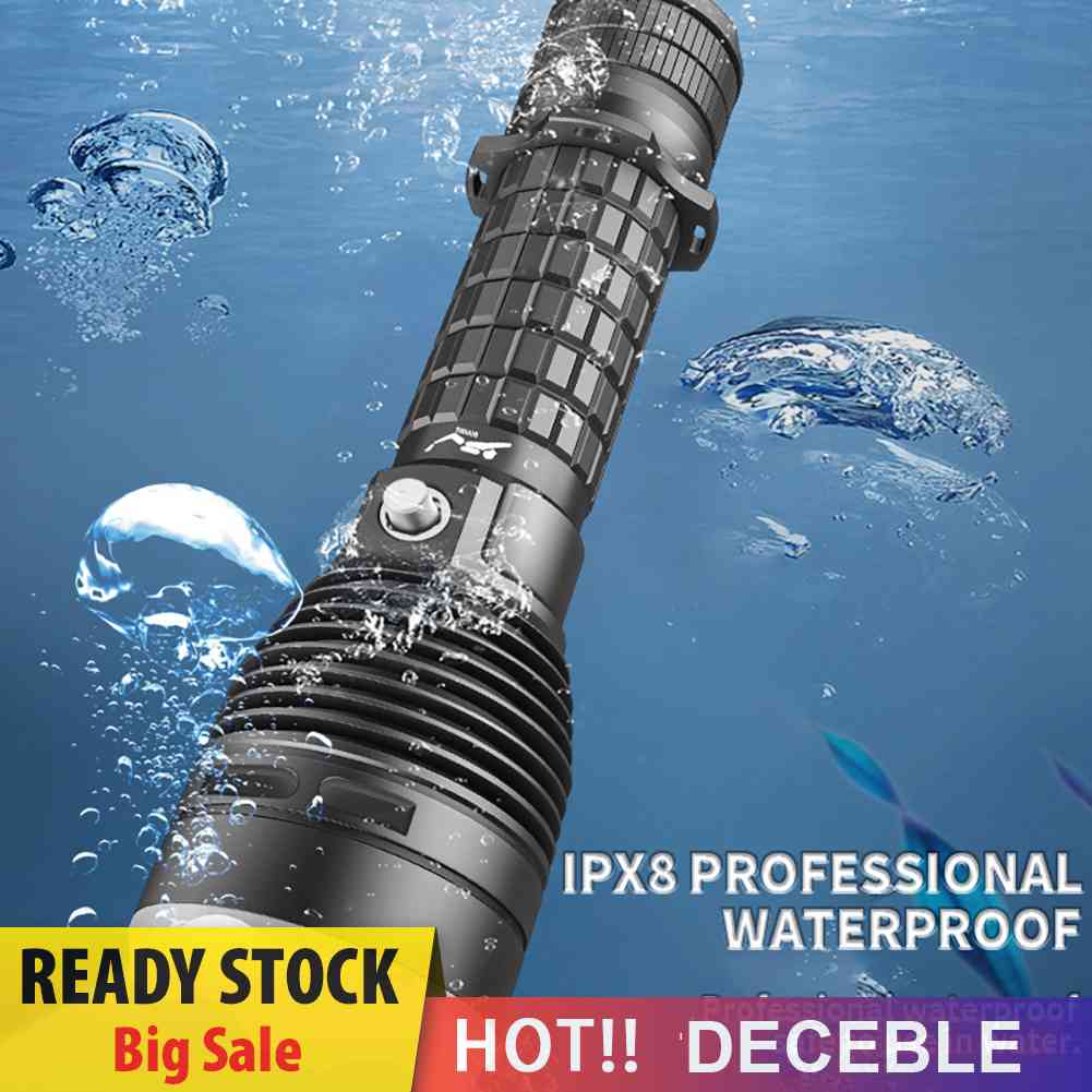 Đèn Pin XHP70 LED 3 Chế Độ Chống Trượt Tiện Dụng Khi Đi Cắm Trại Leo Núi