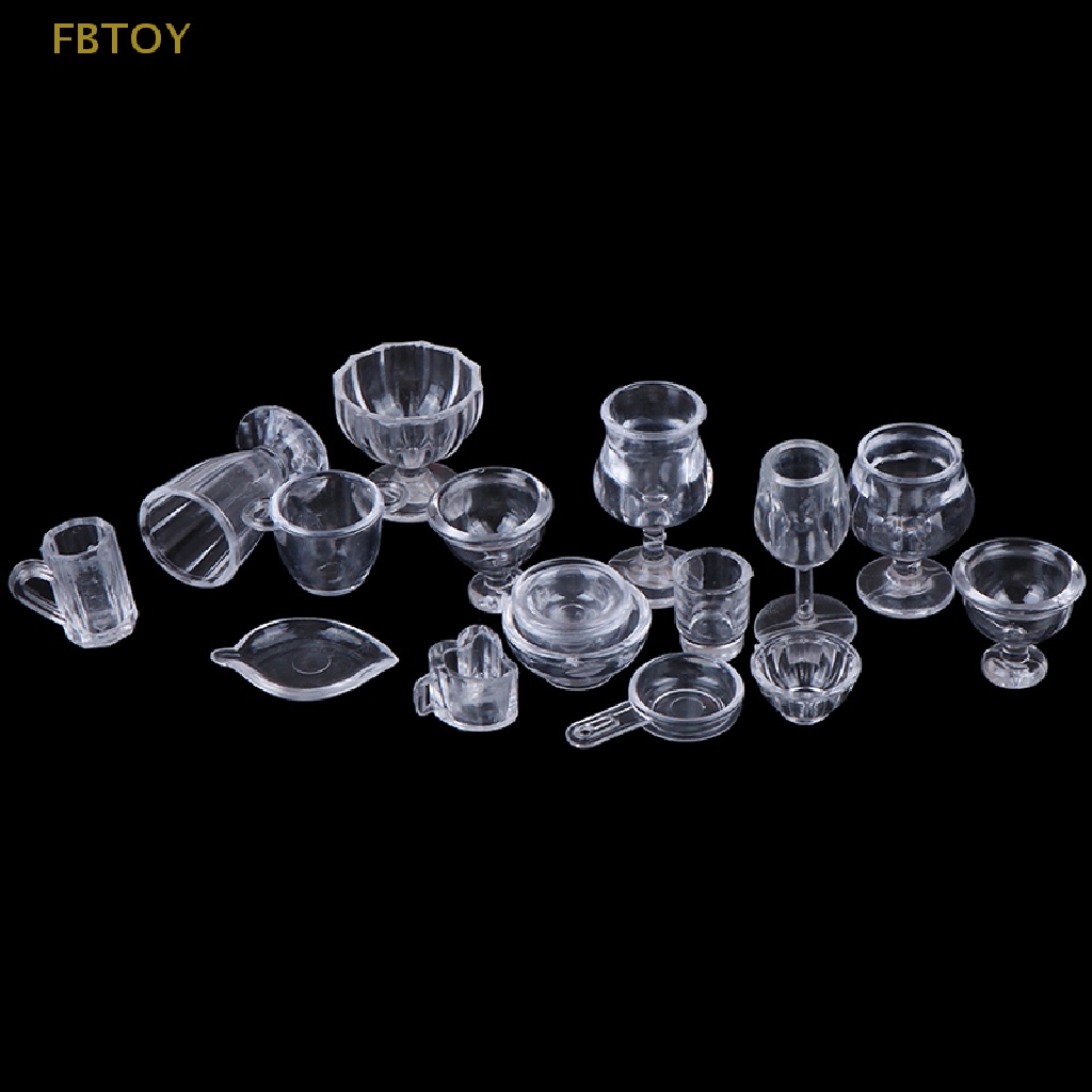 Set 17 Món Đồ Chơi Trong Suốt Cho Bé Chơi Đồ Hàng 1: 12