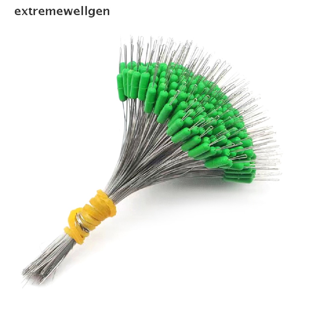 Set 300 Phụ Kiện Câu Cá Bằng Silicon Màu Đen Hình Oval