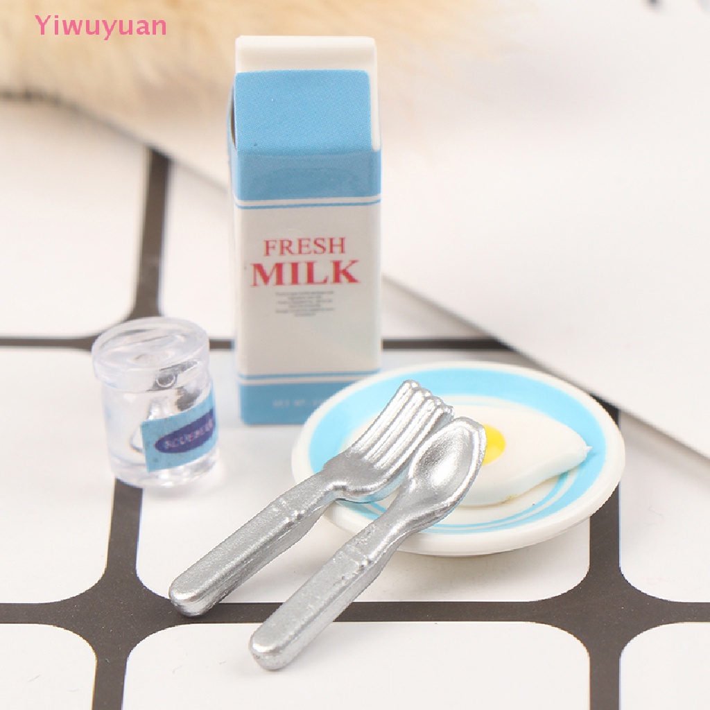 6 Trứng Và Sữa Đồ Chơi Búp Bê Mới