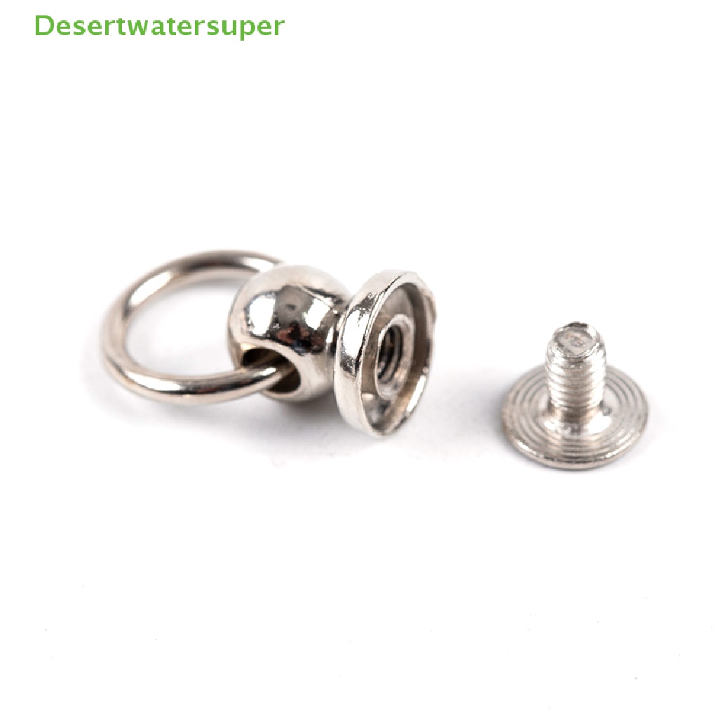 Set 10 Đinh Tán Kim Loại Hình Chữ O 8mm Làm Đồ Thủ Công / Điện Thoại