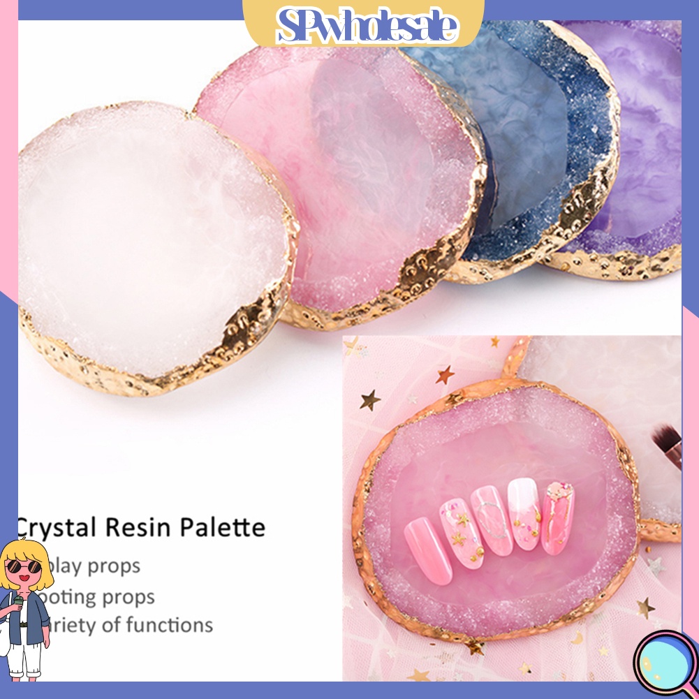 &lt;SPwholesale&gt; Giá Đỡ Trưng Bày Bảng Màu Sơn Móng Tay Nghệ Thuật Resin