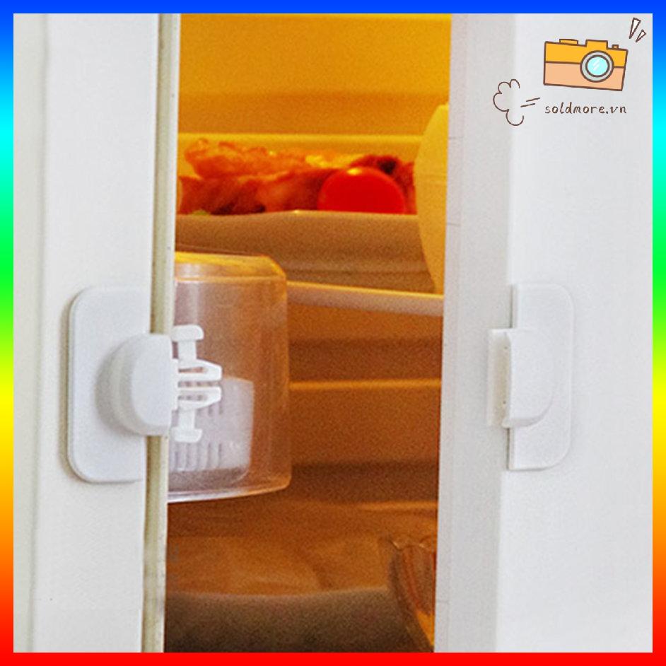 An Toàn Cho Trẻ Sơ Sinh Khóa Trẻ Em Tủ Lạnh Gia Đình Tủ Lạnh Tủ Đông Cửa Chốt Bắt Tập Đi Trẻ Khóa Tủ