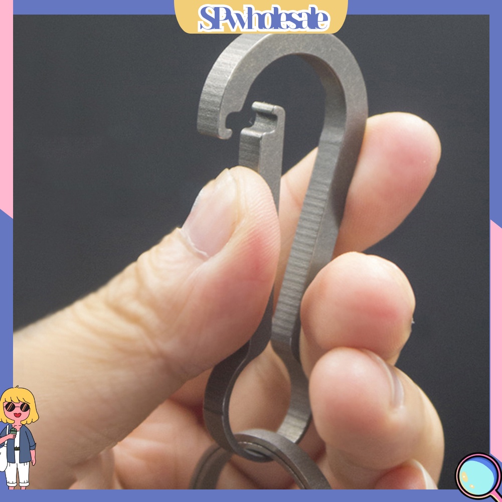 <SPwholesale> Móc Chìa Khóa Bằng Hợp Kim Titan Cho Xe Hơi