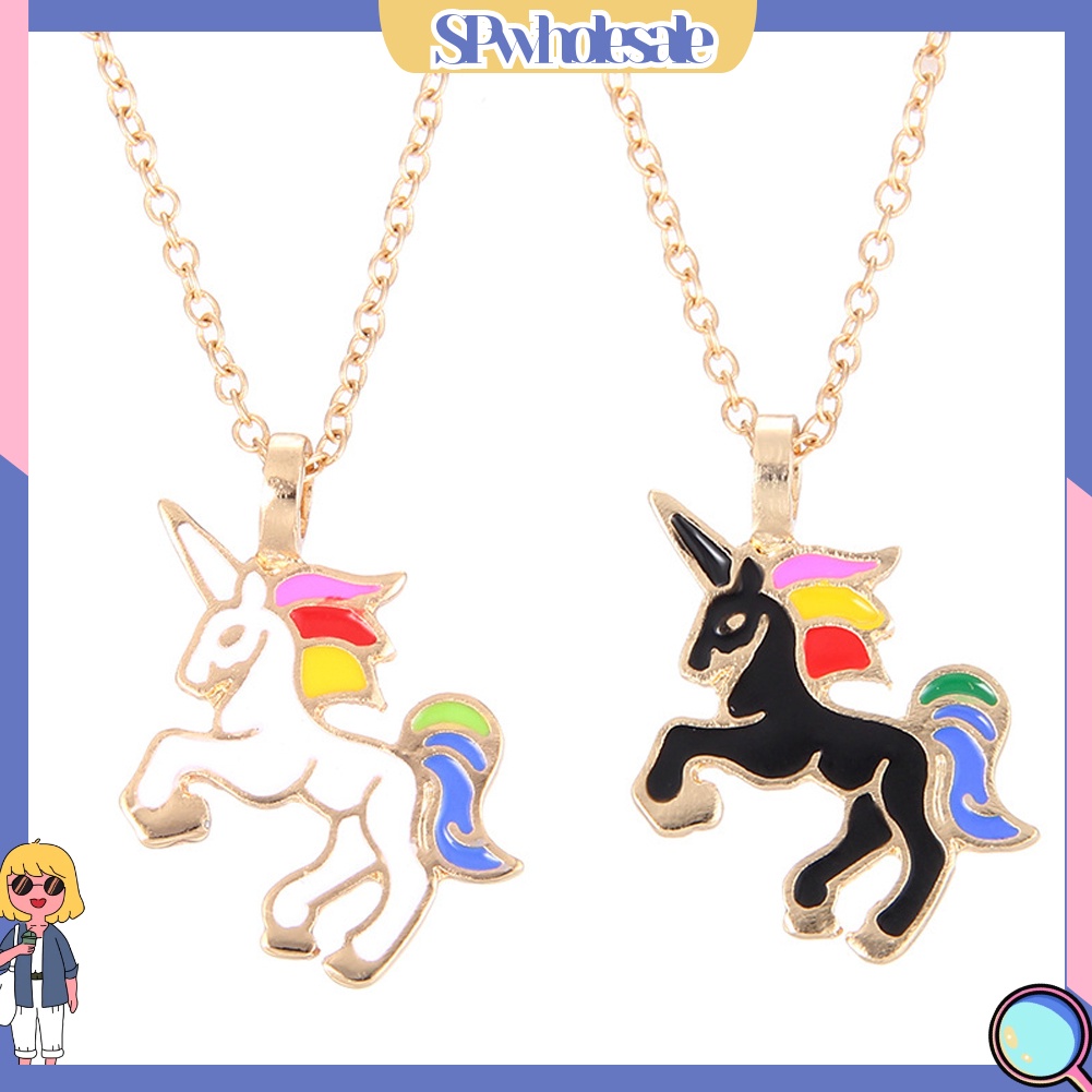 <SPwholesale> Vòng cổ Mặt Hình Kỳ Lân Tráng Men Thời Trang Cho Nữ