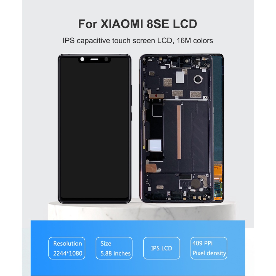 Zin OLED Màn Hình điện thoại Cho Xiaomi MI 8 SE / 8SE LCD thay thế màn hình