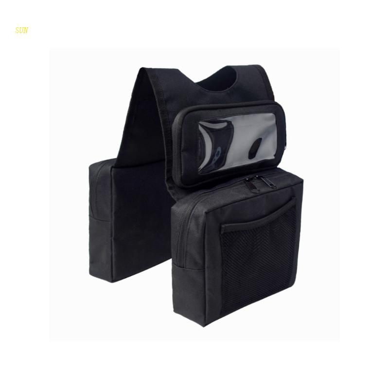 Sun ATV Túi Đựng Đồ Cỡ Lớn 2 Dây Kéo Gắn Yên Xe Máy UTV Snowmobile