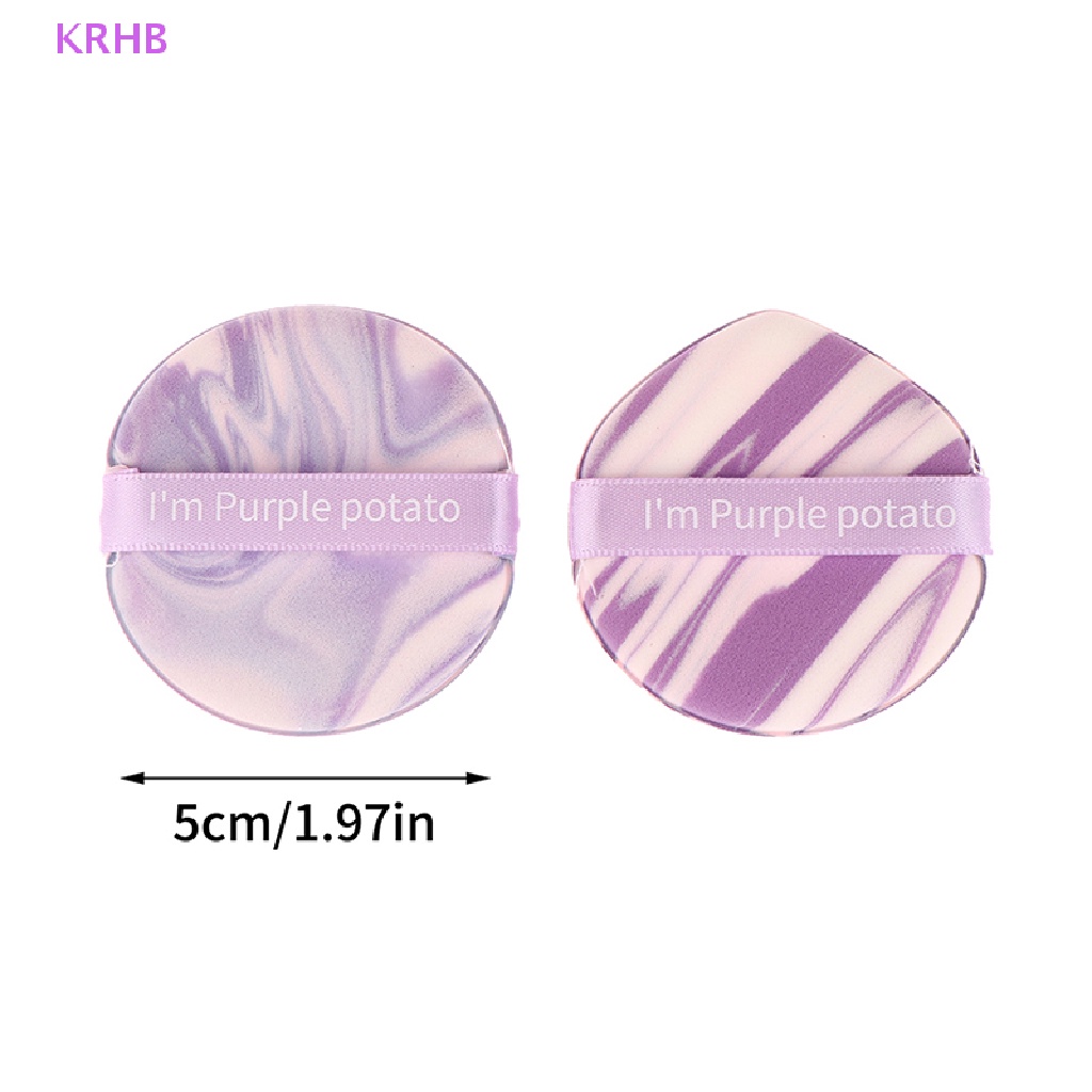 Set 2 / 7 Mút Trang Điểm Mềm Mại Kèm Hộp Đựng Tiện Lợi Mới