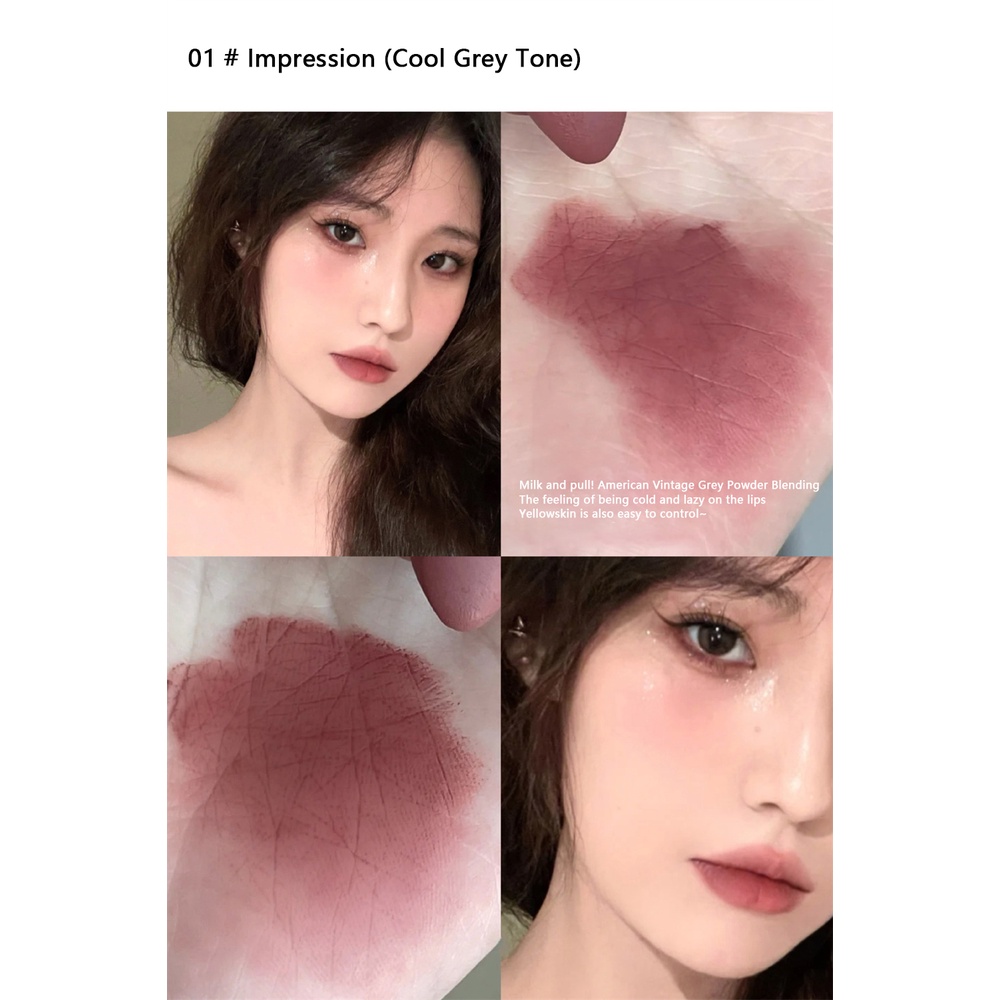 Thỏi Bạc Nhỏ Son Môi Velvet Mờ Lâu Trôi Chống Dính Cốc Son Môi Sinh Viên Son Môi Giá Rẻ JULYSTAR