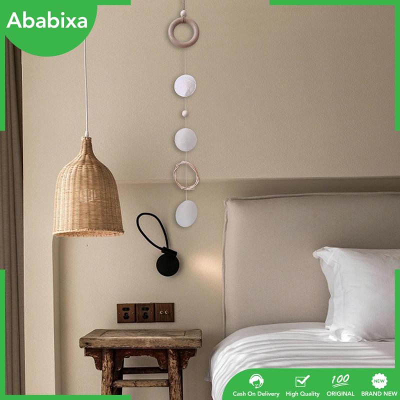 [Ababixa] Chuông Gió Vỏ Sò Đồ Chơi Treo Nôi Em Bé Làm Bằng Tay Cổ Điển Mộc Mạc Cho Tiệc Tùng Ngoài Trời