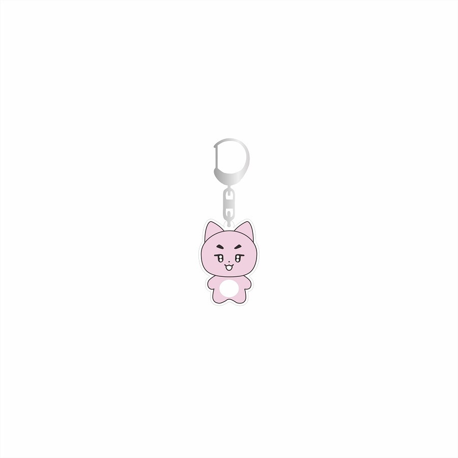 Móc Chìa Khóa Hình Búp Bê Pobatu Mini Dễ Thương