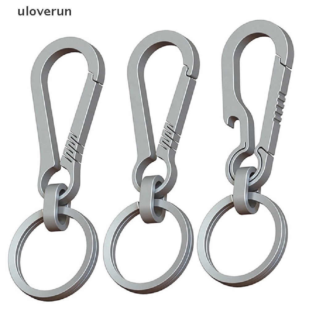 Uloverun Móc Chìa Khóa Bằng Hợp Kim Titan Dùng Ngoài Trời