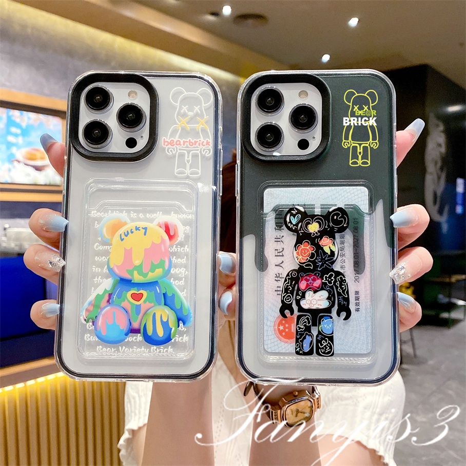 Ốp Điện Thoại TPU Mềm Trong Suốt Họa Tiết Tranh Sơn Dầu 3 Trong 1 Cho IPhone 14 13 12 11 Pro Max X XR Xs Max 8 7 6 Plus SE 2020