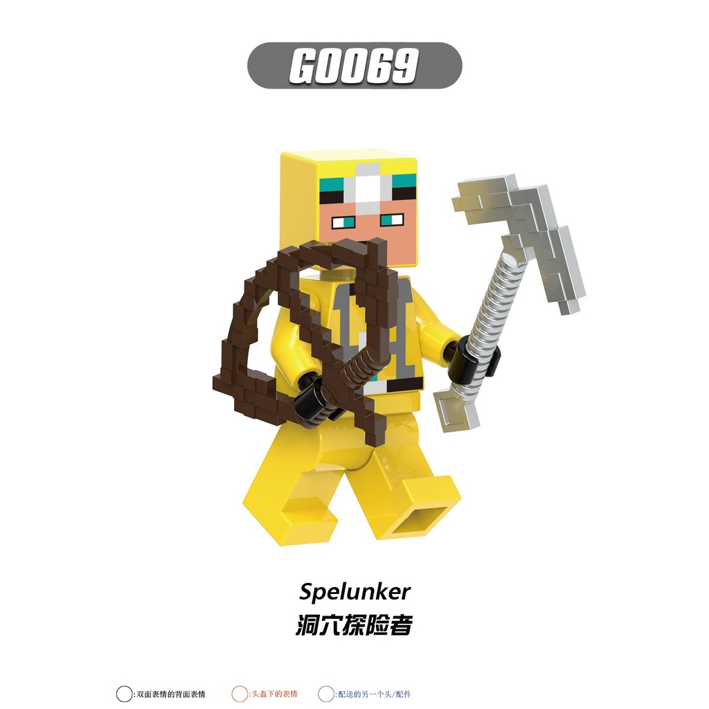 Minecraft Mô Hình Nhân Vật Người Tuyết / Tiểu Cảnh