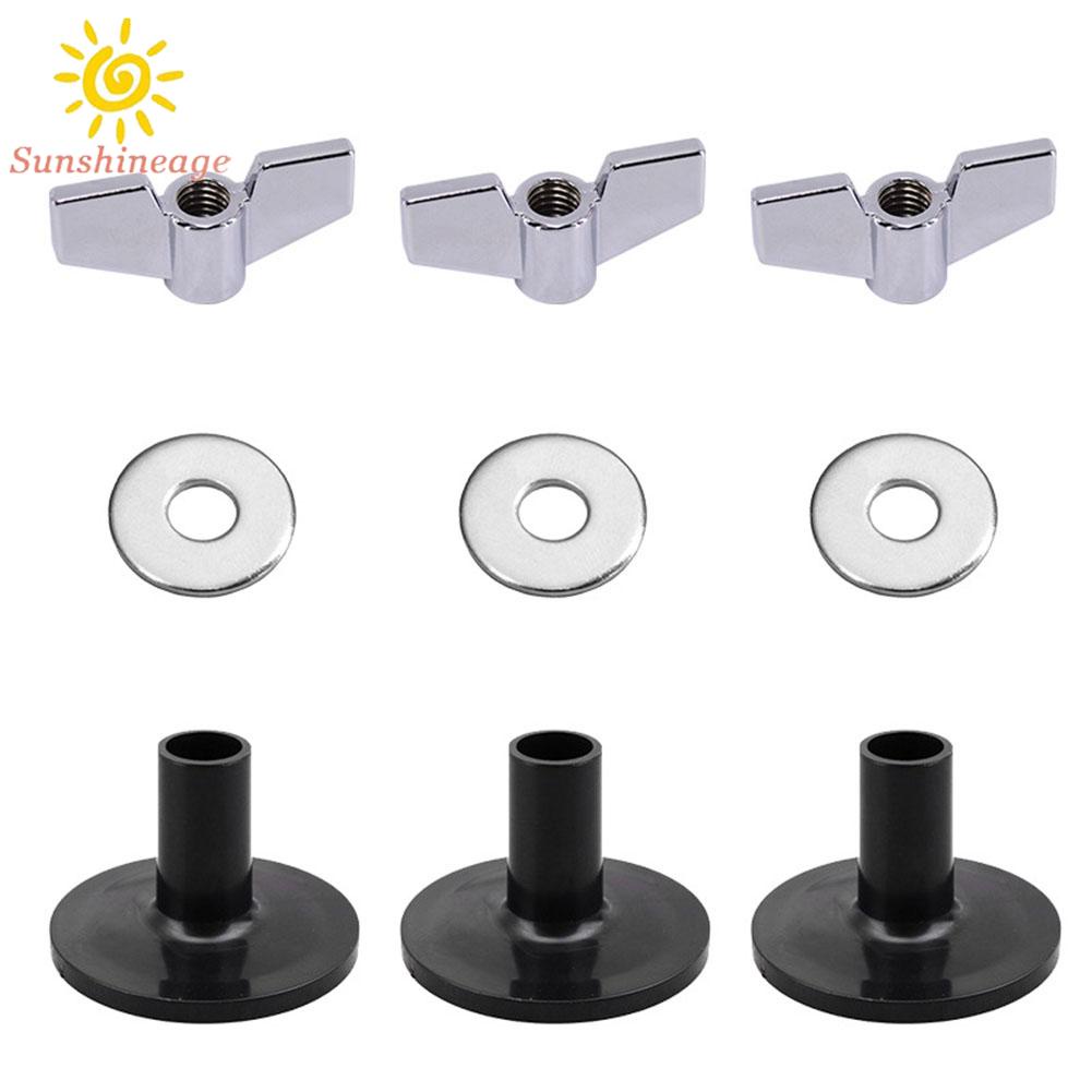 Bộ 18 Phụ Kiện Thay Thế Cho Trống Chũm Chọe Chất Lượng Cao Mới