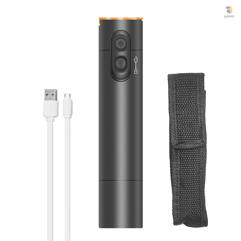 Bút Thử Điện Cầm Tay Sợi Quang 10mw Màu Đỏ Có Thể Sạc Lại