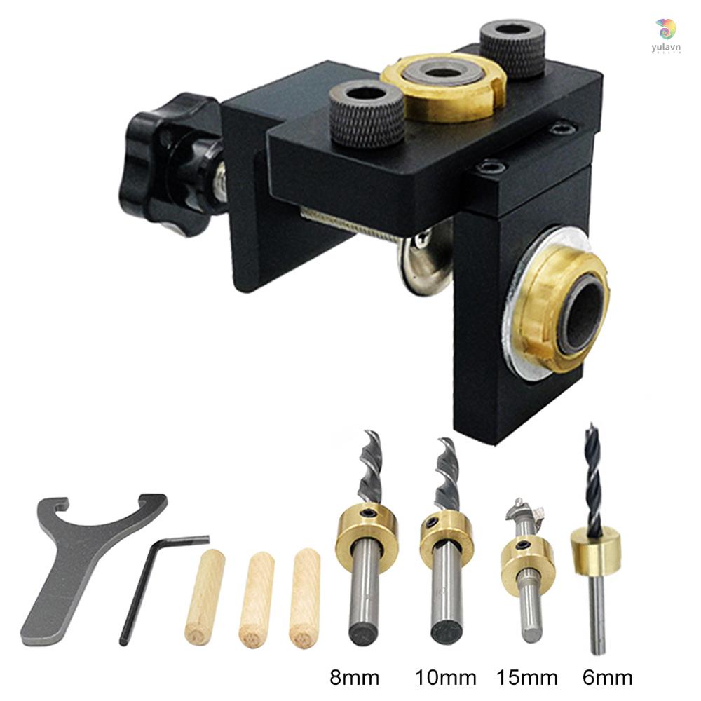 Bộ Dụng Cụ Định Vị Lỗ Khoan Có Thể Tháo Rời Cho Đồ Nội Thất