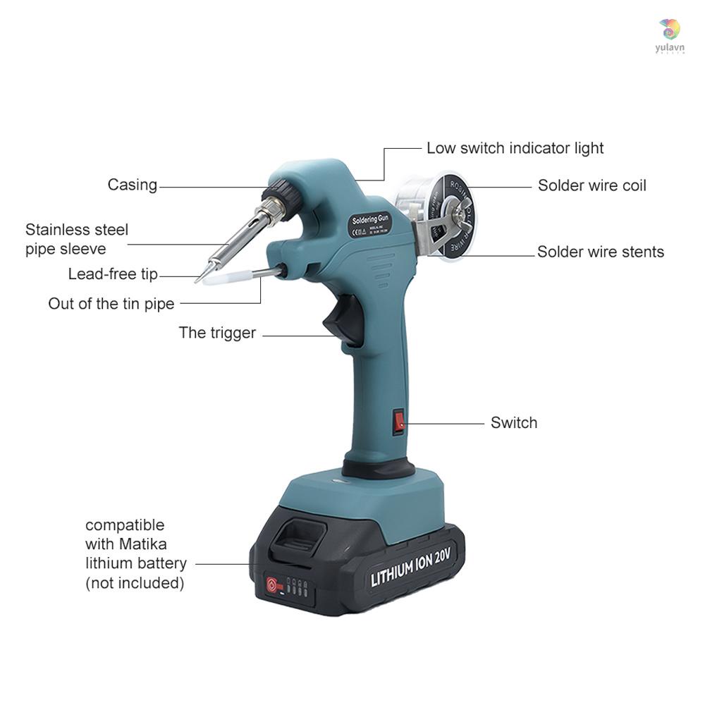 Bộ Dụng Cụ Máy Hàn Cầm Tay Không Dây Chuyên Dụng Sửa Chữa Bảng Mạch Điện