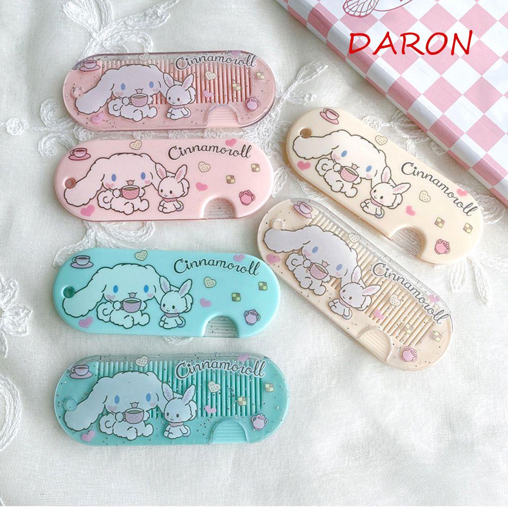 Lược Gấp Gọn Tạo Kiểu Tóc Mèo Kitty Dễ Thương