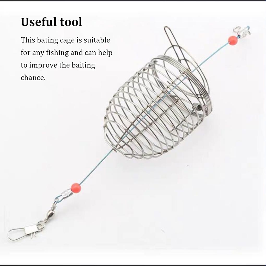Lồng Đựng Mồi Câu Cá Bằng Kim Loại Có Thể Tái Sử Dụng