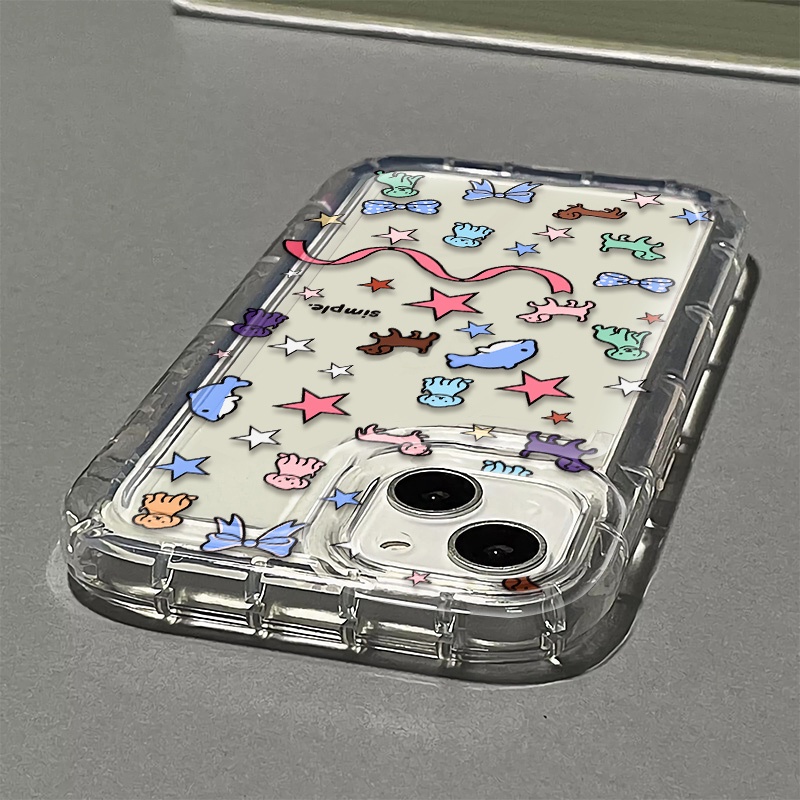 Ốp Điện Thoại Silicon TPU Mềm Trong Suốt Chống Sốc Cho IPhone 14 12 13 11 Pro Max 7 + 8 Plus X XS XR