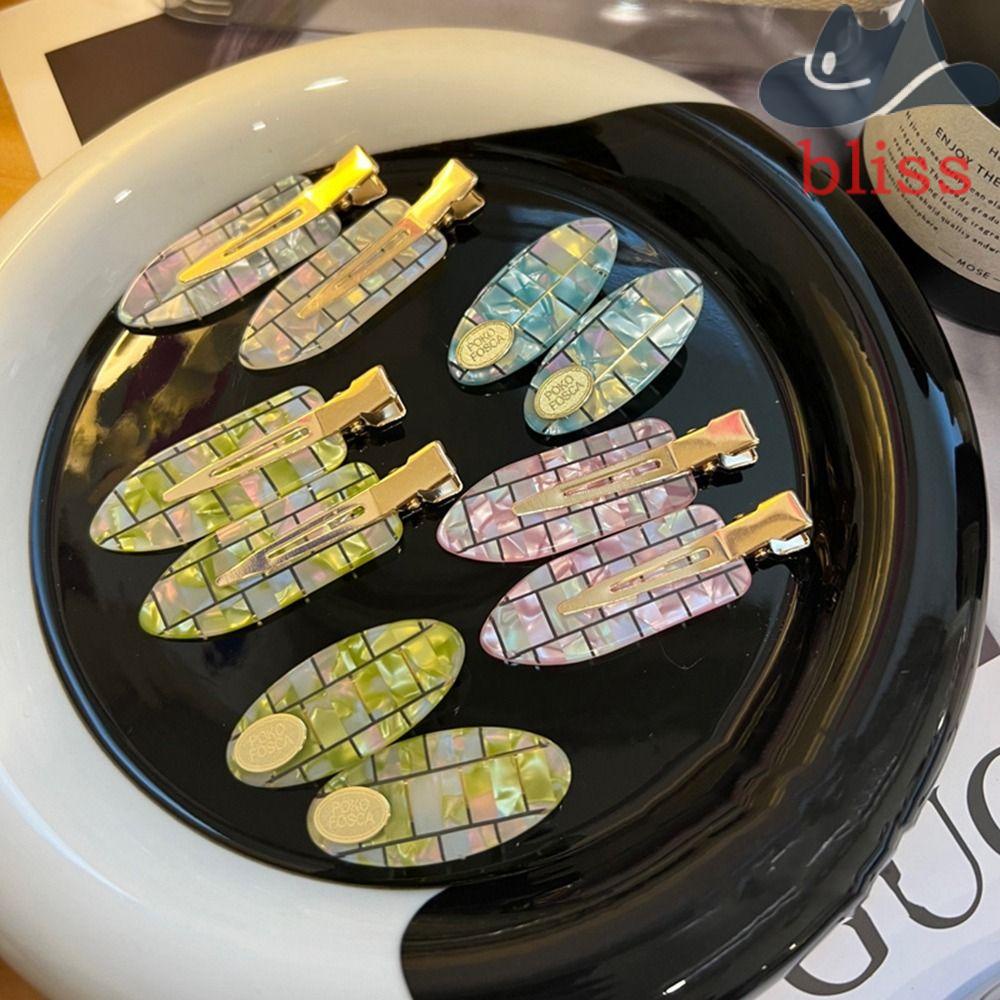 Kẹp Tóc Mỏ Vịt Nhỏ Đơn Giản Không Để Lại Dấu Vết Màu Sắc Kẹo Ngọt Dành Cho Bạn Nữ