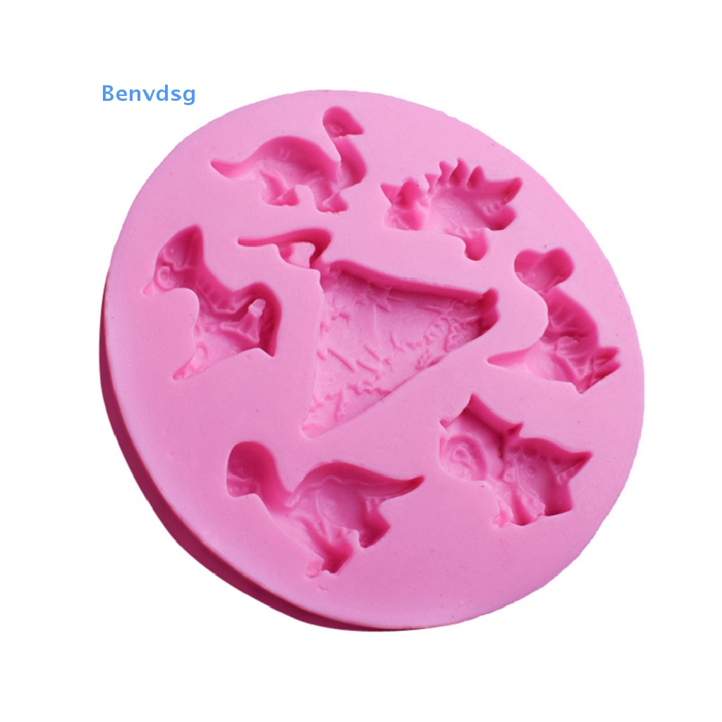 Khuôn silicone Tạo Hình Khủng Long Trang Trí Bánh Kem