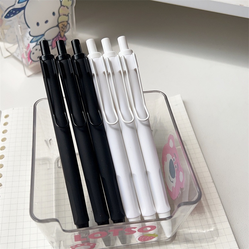 Bút Đen Trắng Thiết Kế Đơn Giản Chất Lượng Cao