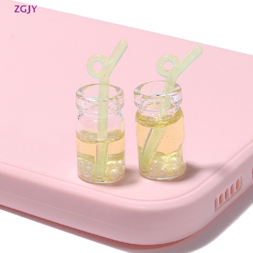 Set 10 Ly Nước Ép Trái Cây Mini Tỉ Lệ 1: 12 Cho Nhà Búp Bê Mới