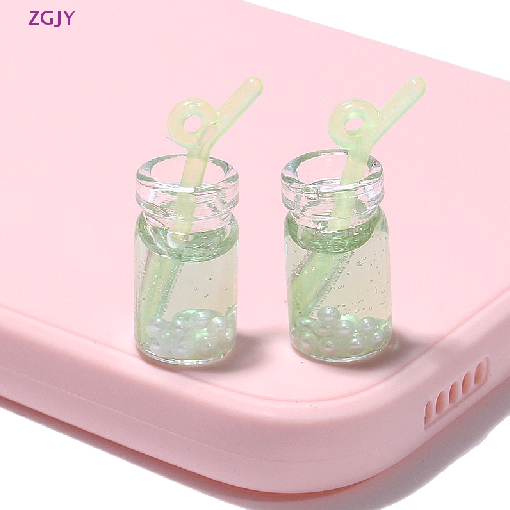 Set 10 Ly Nước Ép Trái Cây Mini Tỉ Lệ 1: 12 Cho Nhà Búp Bê Mới