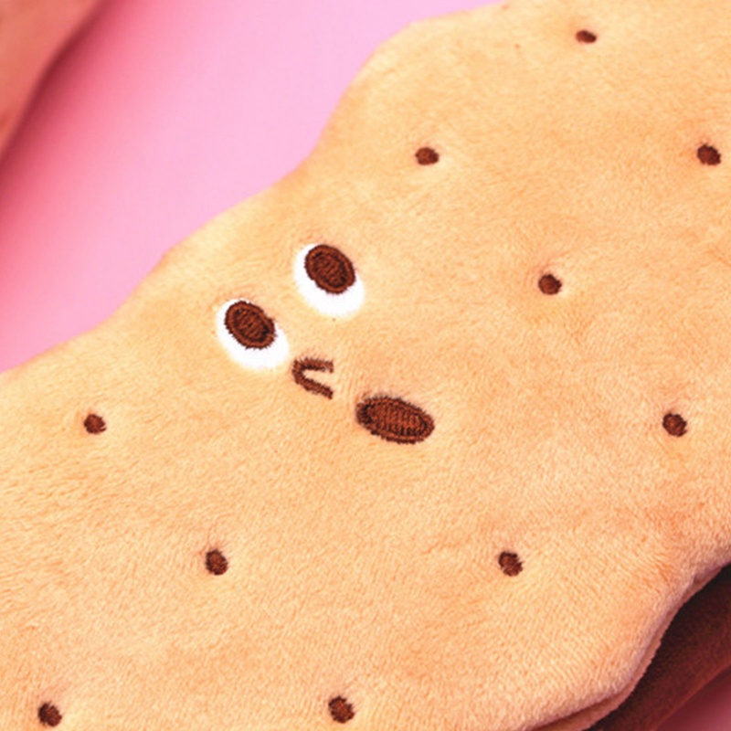 1 Túi Đựng Bút Hình Bánh Sandwich Nhồi Bông Dễ Thương