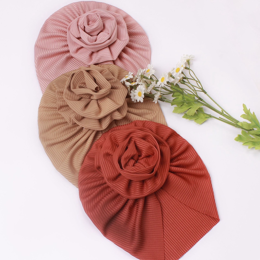 Mũ Trùm Đầu Không Xương Màu Trơn Phong Cách Âu Mỹ Mới Cho Bé