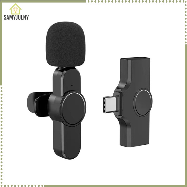 Micro Không Dây SAM K11 2.4GHz Chống Ồn Kèm Sạc Type C Dùng Để Phát Trực Tiếp