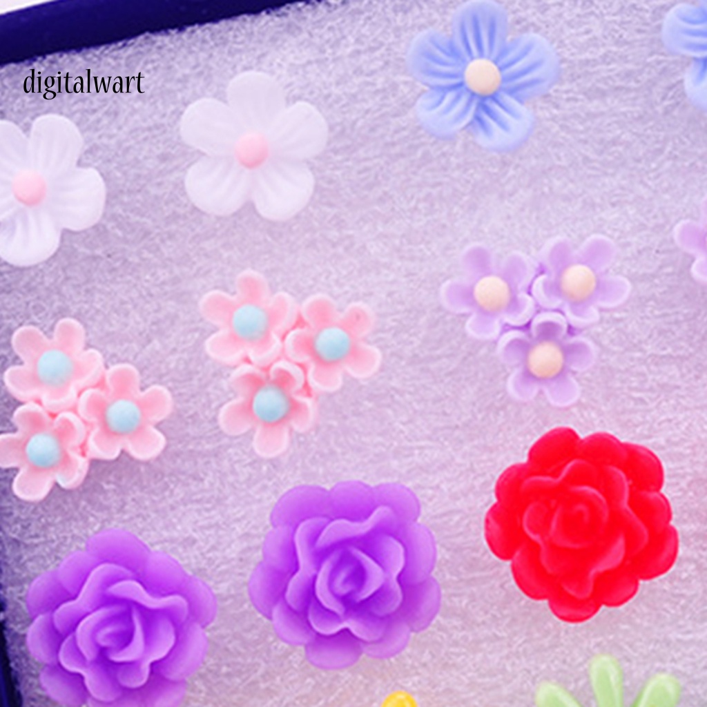 Kỹ Thuật Số| Set 8 / 6 Cặp Khuyên Tai Nữ Thời Trang