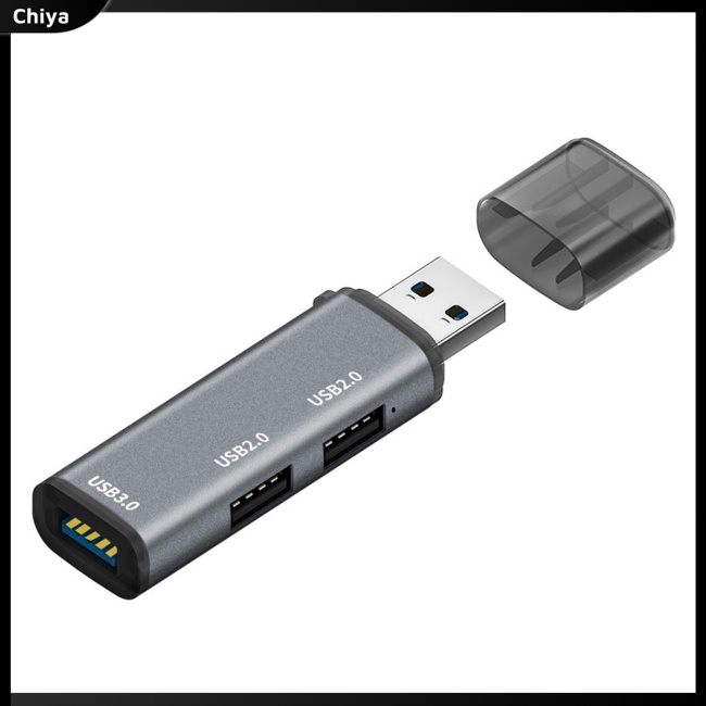 Bộ Chia Cổng Usb 3.0 3 Trong 1 Chuyên Dụng Cho Máy Tính Notebook