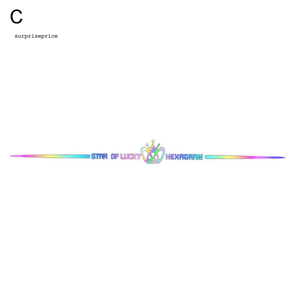 Sticker Phản Quang Dán Trang Trí Xe Hơi Hình Vương Miện / Đầu Lâu / Dù