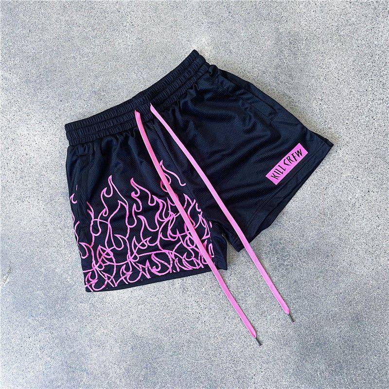 2023 Summer New American Sports Shorts Men's Basketball Swimming Trunks Quick-Drying Breathable Mesh Running Fitness Shorts ZfGr