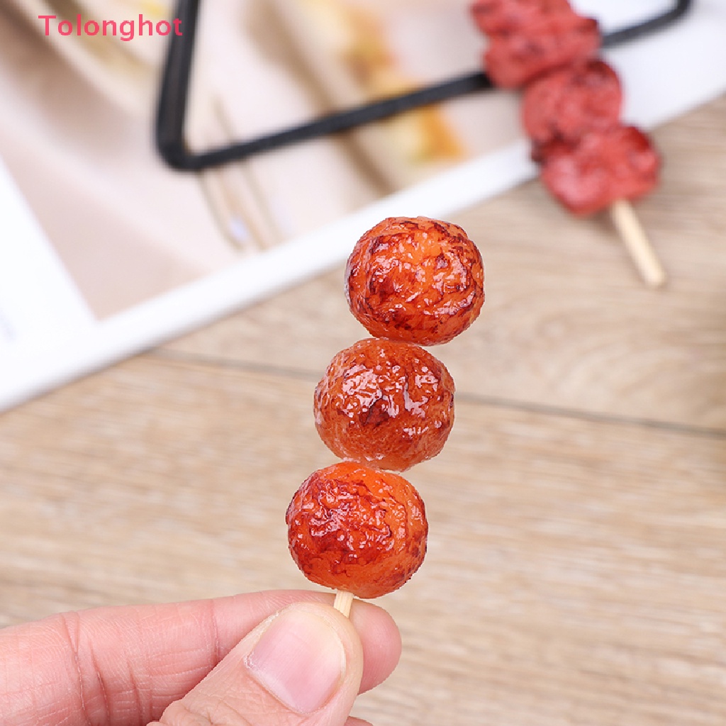 1 Mô Hình Đồ Nướng BBQ Mini Dễ Thương Trang Trí Nhà Búp Bê