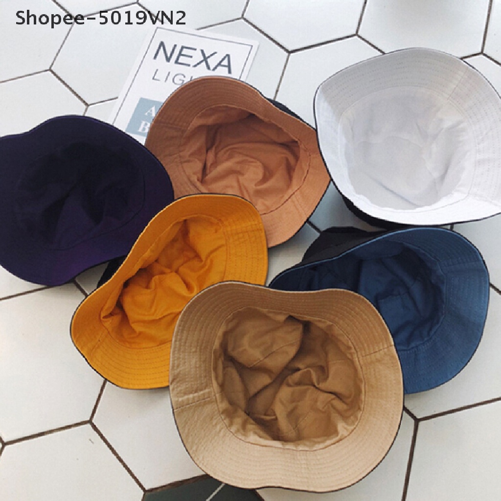 Mũ Tai Bèo Vải Cotton Chống Nắng Thời Trang Đi Biển Cho Nam Và Nữ