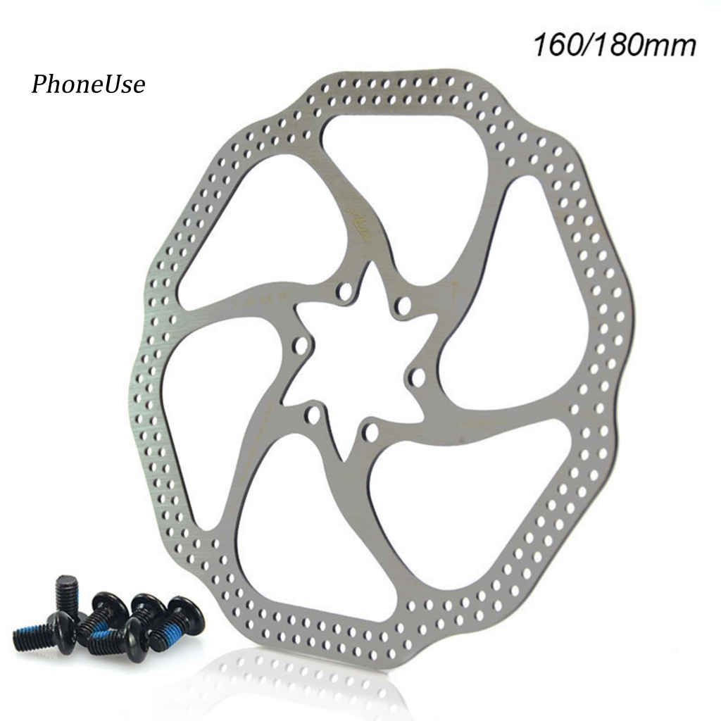 1 Bộ Phanh Nổi Bằng Thép PU Trọng Lượng Nhẹ Tản Nhiệt Mạnh Cho Xe Đạp Leo Núi