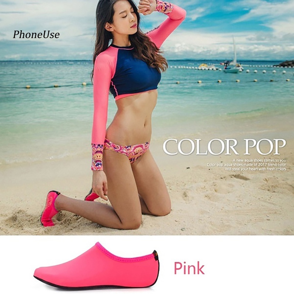 1 Đôi Vớ Lặn Biển Unisex Bằng Da PU Chống Nước Chống Trượt